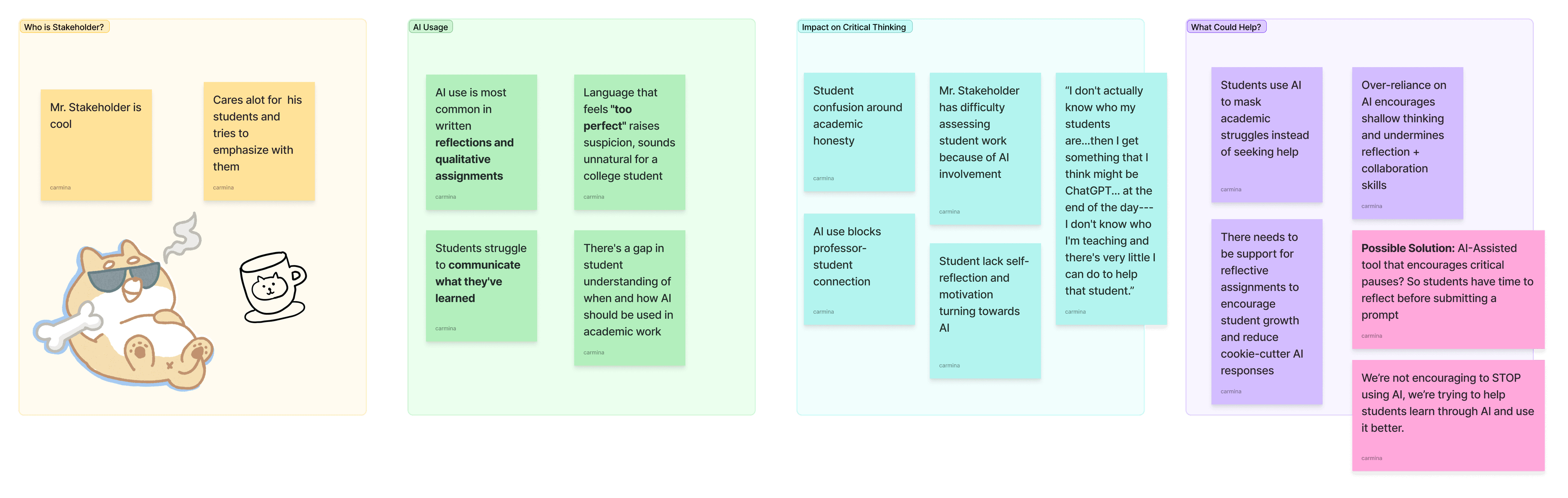 Lyra tertiary insight card showing how the system framed learning progression